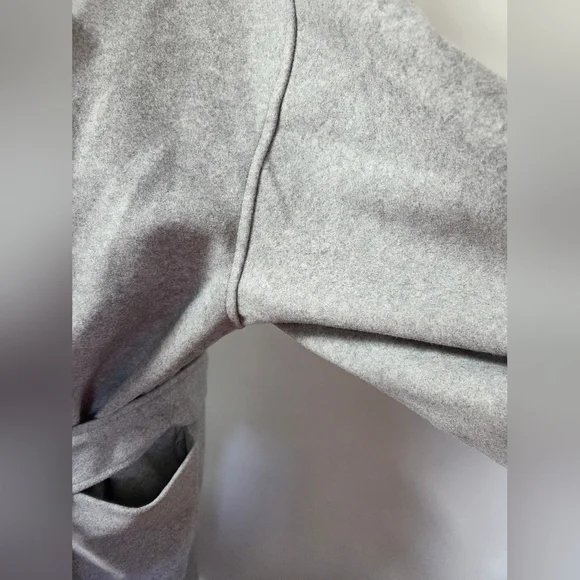 Gap Factory Light Gray Relaxed Topcoat In XXL - Picture 7 of 13